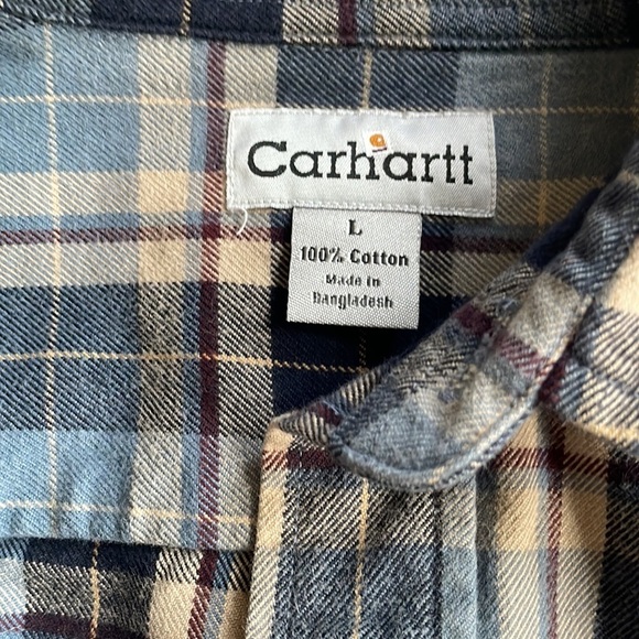 Carhartt 100% cotton flannel - Picture 3 of 5
